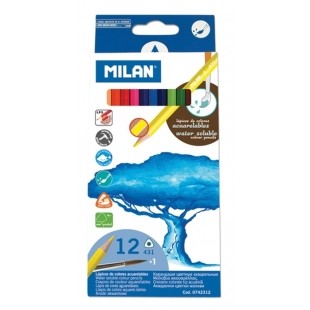 Set creioane tip acuarela pentru artisti 24 bucati - imagine 3
